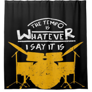 Rideaux De Douche Drummer S Kit Drummer Cute couverture