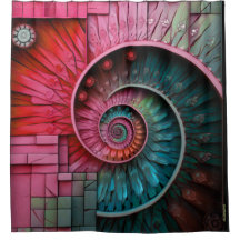 Dubman Designs : Spirale mosaïque de Fibonacci