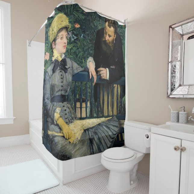 Rideaux De Douche Edouard Manet - Au Conservatoire (En situation)