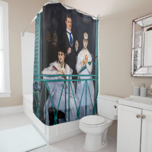 Rideaux De Douche Edouard Manet - Balcon / Le Balcon