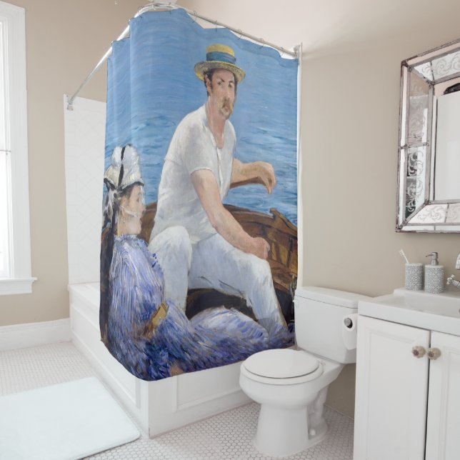 Rideaux De Douche Edouard Manet - Bateau (En situation)