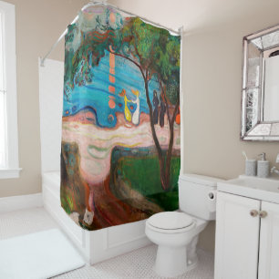Rideaux De Douche Edvard Munch - Danse sur la plage