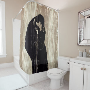 Rideaux De Douche Edvard Munch - Le Kiss IV