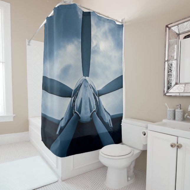 Rideaux De Douche Effacez Prop ! (En situation)