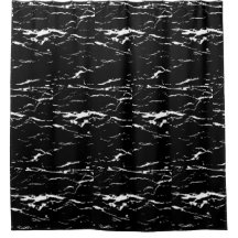 Effet marbré noir et blanc