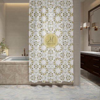 Rideaux De Douche Elégance personnalisée. Bliss botaniques