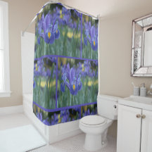 Elégante Fleur de printemps violet Iris