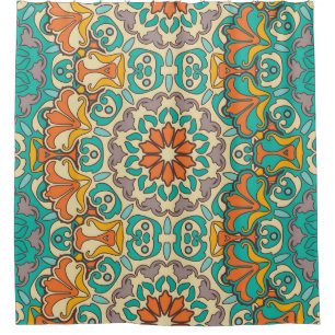 Rideaux De Douche Éléments décoratifs vintages : Pat sans couture or