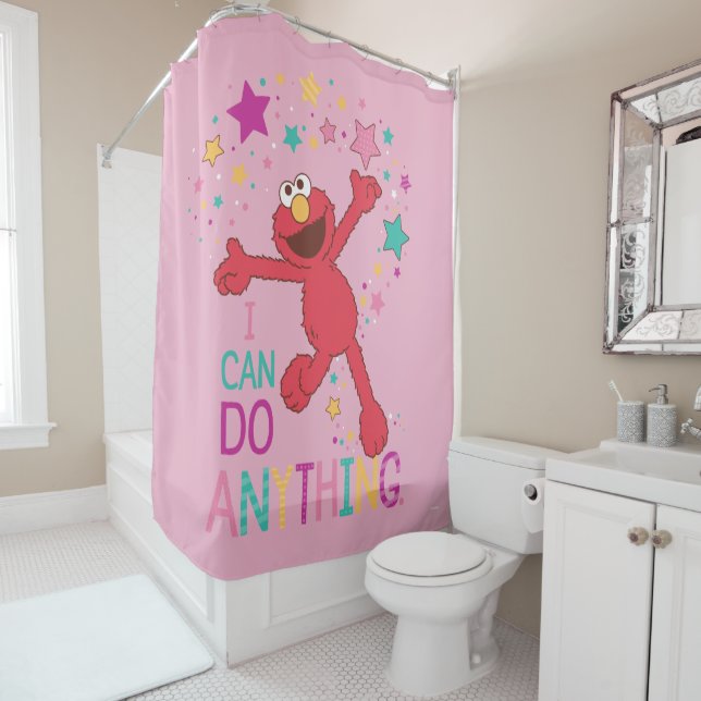 Rideaux De Douche Elmo | Je Peux Faire N'Importe Quoi (En situation)