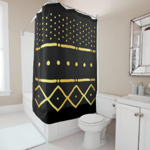 Rideaux De Douche "Embrassez l'élégance, célébrez le patrimoine"