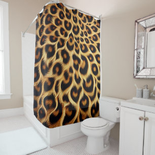 Rideaux De Douche Empreinte de léopard chic