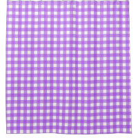 En vichy violet brillant