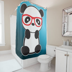 Rideaux De Douche Enfants ou amoureux de Panda Salle de bain Rug