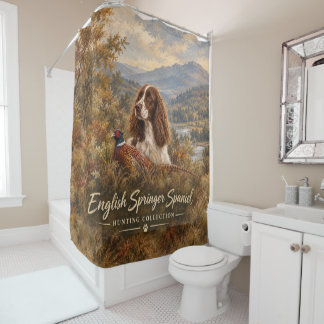 Rideaux De Douche English Springer Spaniel 