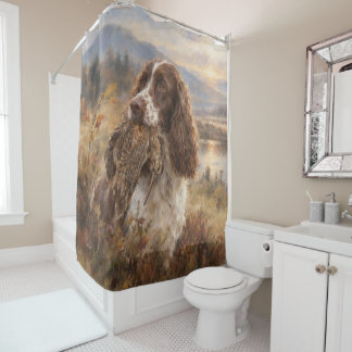 Rideaux De Douche English Springer Spaniel 