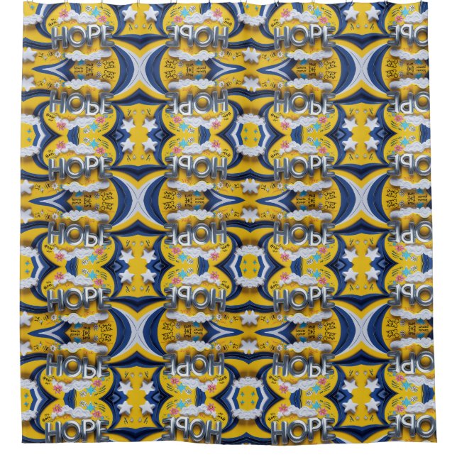 RIDEAUX DE DOUCHE ESPOIR (Devant)