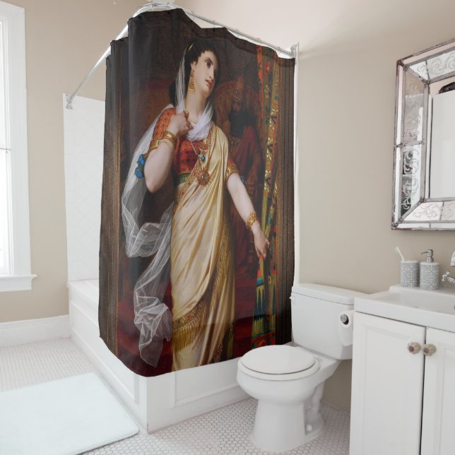 Rideaux De Douche Esther par Hugues Merle (En situation)