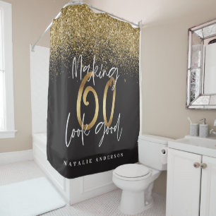 Rideaux De Douche Faire 60 look bonne parties scintillant or anniver