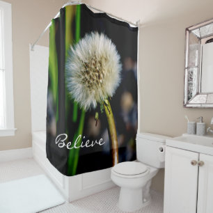 Rideaux De Douche Fais un voeu, crois, Dandelion
