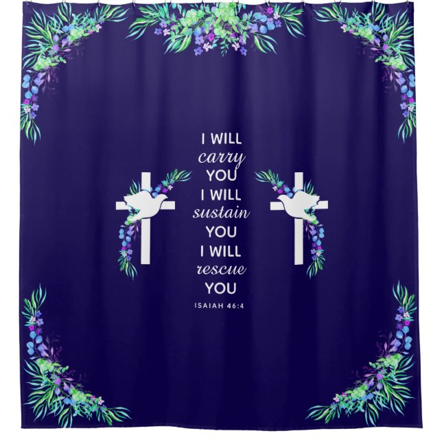 Rideaux De Douche Faithful Journey Shower Curtain (Devant)
