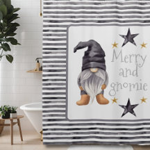Farmhouse Winter Watercolor Gnome pour Noël