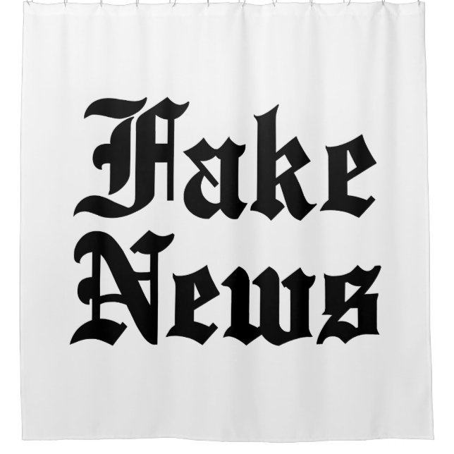 Rideaux De Douche Faux News (Devant)