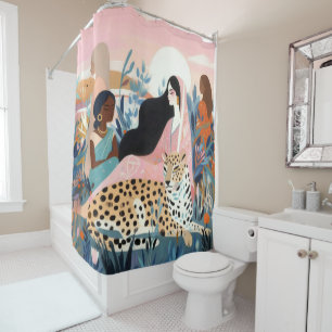 Rideaux De Douche Femmes fortes