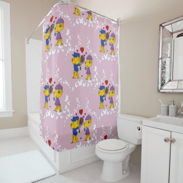 Rideaux De Douche Ferald et Sahsha Ferret (En situation)