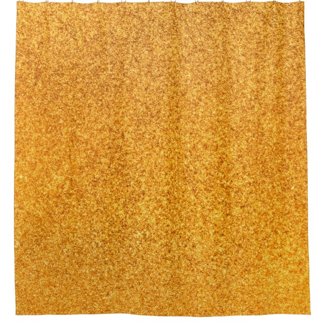 Rideaux De Douche Fermeture de texture métallique mat doré. Métal br (Devant)