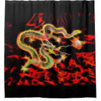 Feu de dragon sur la conception Lucky Energy