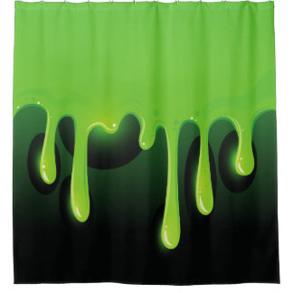 Rideaux De Douche fine verte