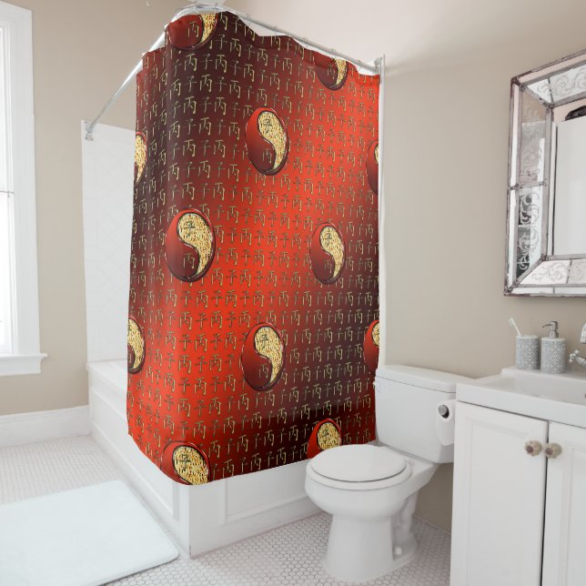 Rideaux De Douche Fire Rat Duvet Cover (En situation)