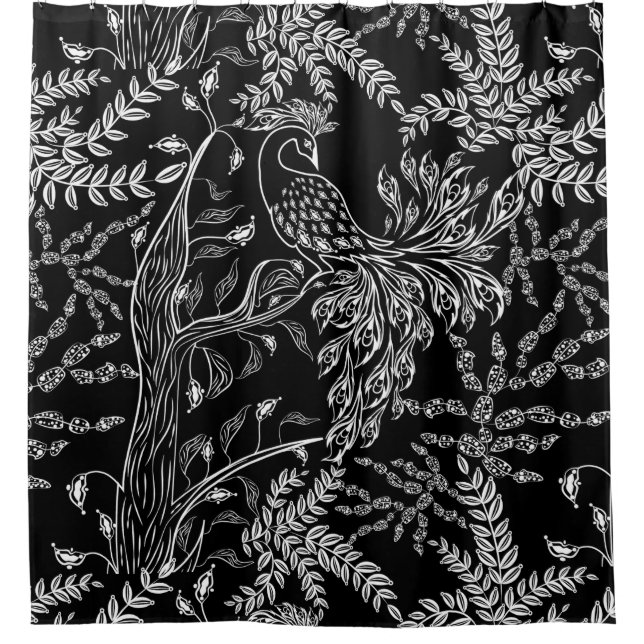 Rideaux De Douche Firebird, oiseau (Devant)