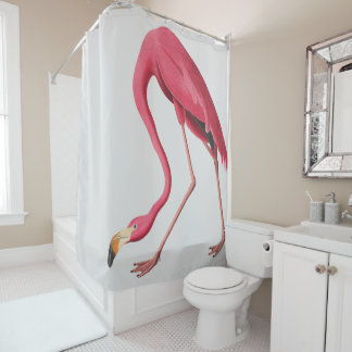 Rideaux De Douche Flamant rose