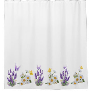 Rideaux De Douche Fleurs