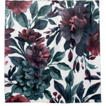 Fleurs Botaniques Aquarelles Maussades Florales