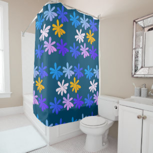 Rideaux De Douche Fleurs motifs floraux