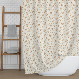 Rideaux De Douche Fleurs sauvages délicates Cottagecore Floral Ditsy