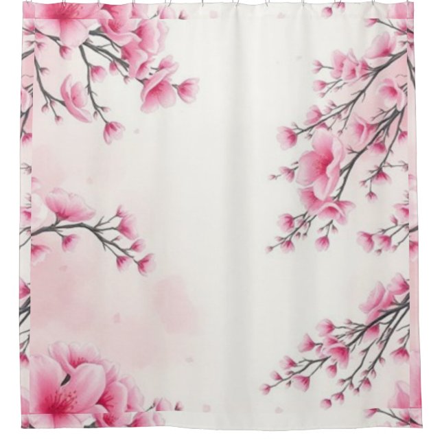 Rideaux De Douche Floral (Devant)