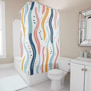 Rideaux De Douche Flux de bulles