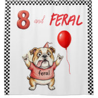 Fond de décor d'anniversaire de chien sauvage pour