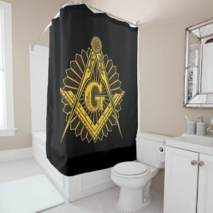 Rideaux De Douche Freemason