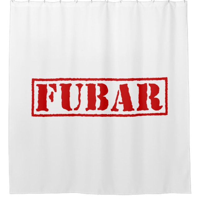 RIDEAUX DE DOUCHE FUBAR (Devant)