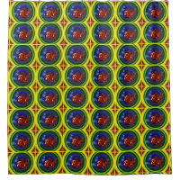 Funky Red Goldfish Animal Art