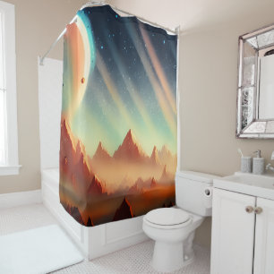 Rideaux De Douche Galaxie, Univers, Étoiles, Espace extra-atmosphéri