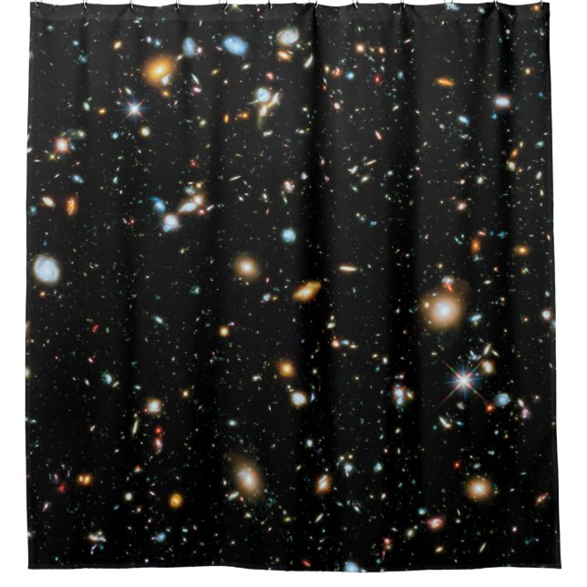 Rideaux De Douche Galaxies de champ ultra profond Hubble de la NASA (Devant)