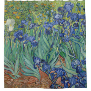 Rideaux De Douche Galerie Vincent van Gogh Irises HD Art