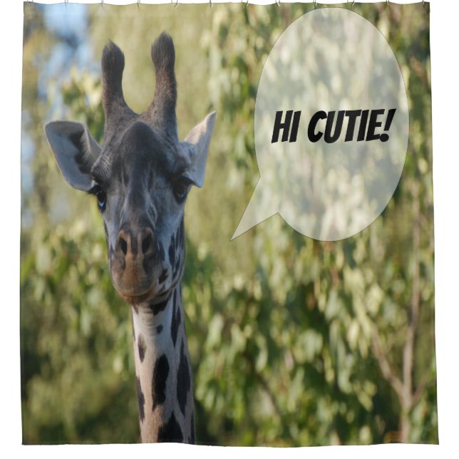 Rideaux De Douche Giraffe (Devant)