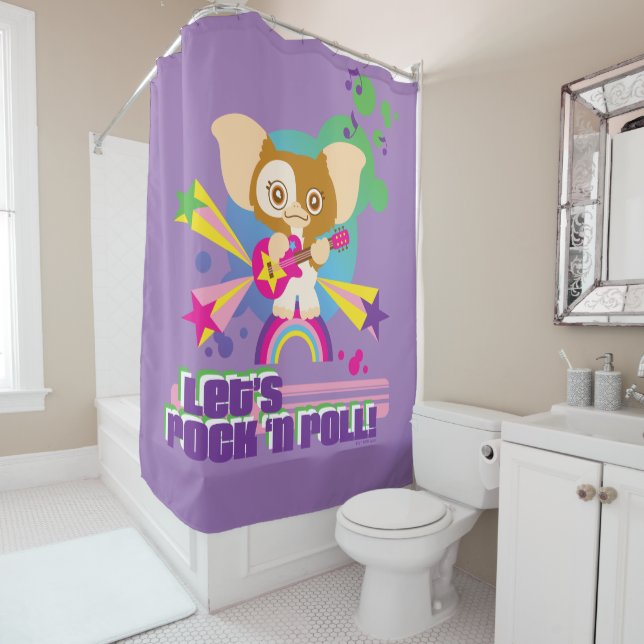Rideaux De Douche Gizmo | Rock'n Roll (En situation)