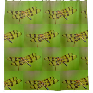 Rideaux De Douche Golden Dragonfly